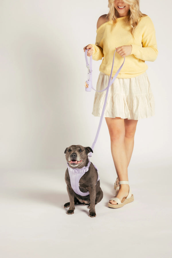 Unboring Waterproof Hondenriem - Lilac