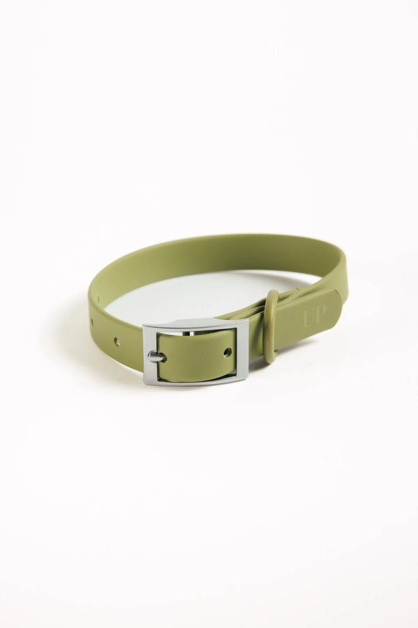 Unboring Waterproof Hondenhalsband - Moss