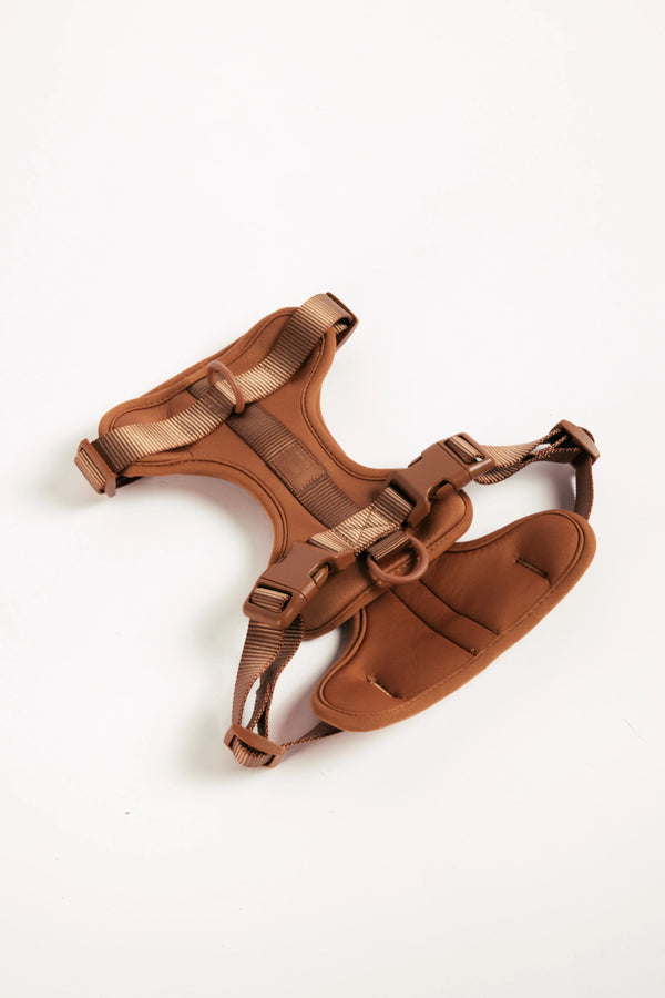 Unboring Dog Harness - Cocoa