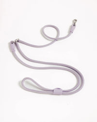 Hands-Free Rope Dog Leash - Lilac