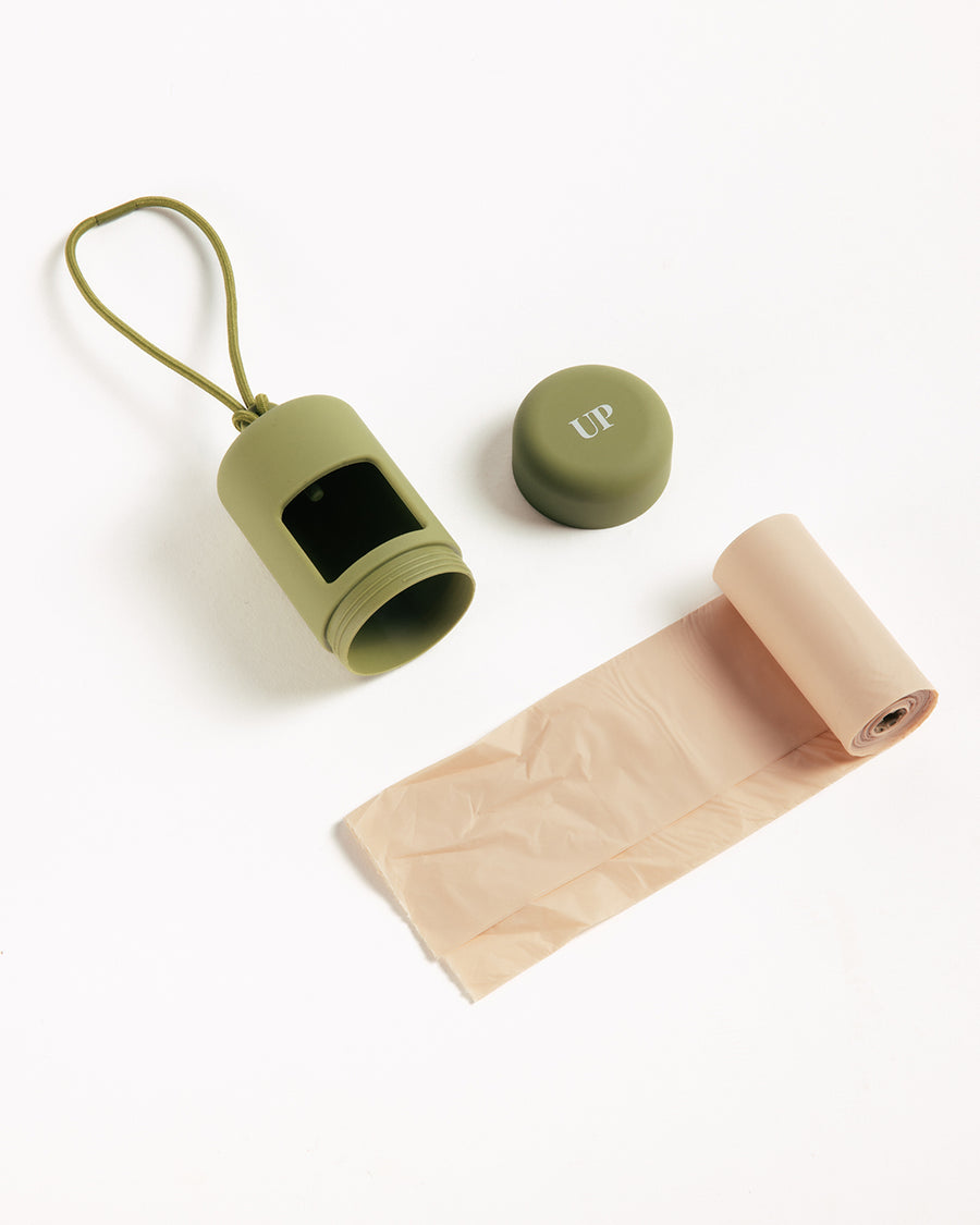 Moss Poop Bag Holder by UNBORINGBYPIP