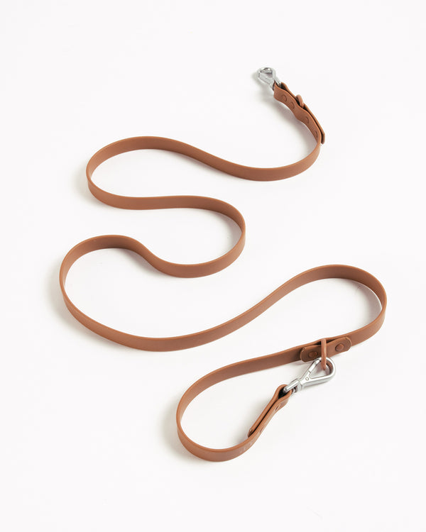 Cocoa Waterproof Dog Leash by UNBORINGBYPIP