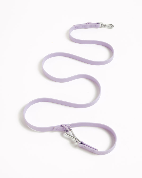 Lilac Waterproof Dog Leash by UNBORINGBYPIP